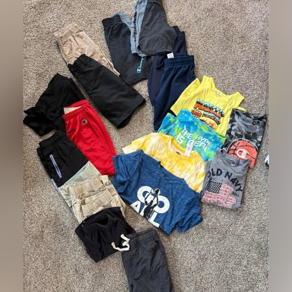 Kids Short/shirt Set-ON Champion Boys summer athletic great condition 6/7/8
